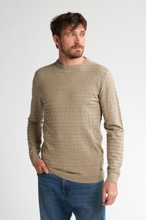 Petrol Industries men knitwear round neck basic